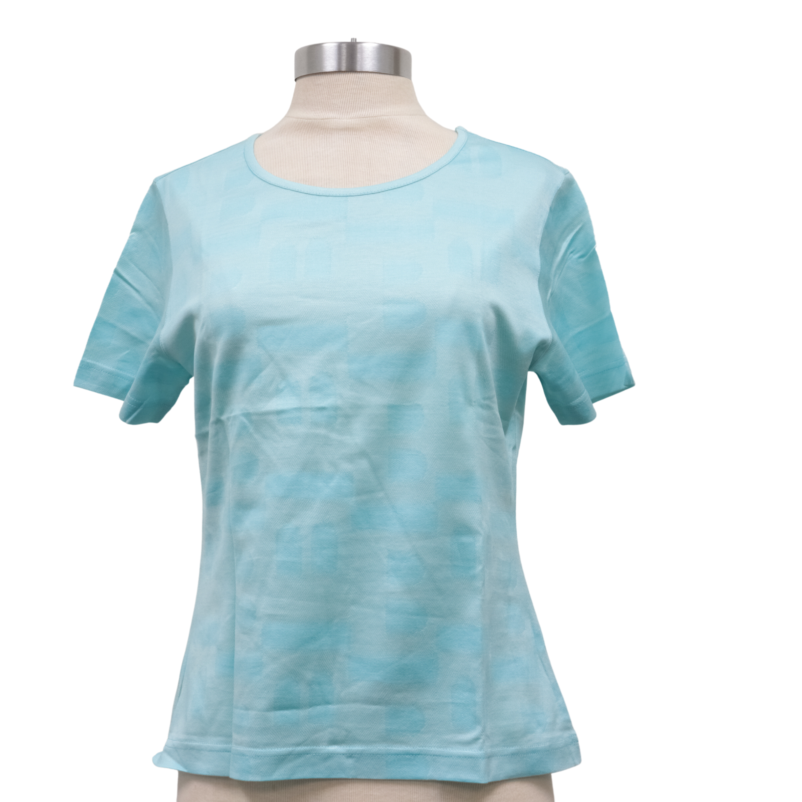 Bally Golf Women's Aqua Cotton Shirt BL247 Size EU 36 / US 6 [Medium]