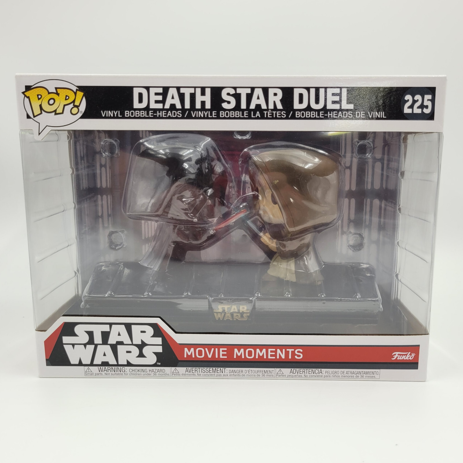 Disney - Funko Pop Movie Moments Star Wars 4個セット Funko POP! Star Wars: Movie Moments - Darth Vader vs. Obi