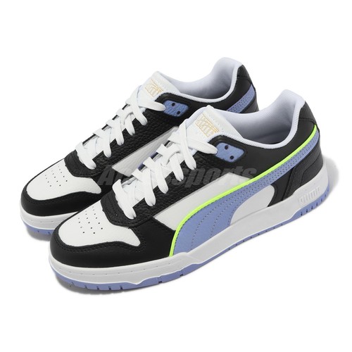 

Мужская повседневная обувь унисекс Puma RBD Game Low Black Lavender Purple White 386373-10, Черный, Rbd Game Low
