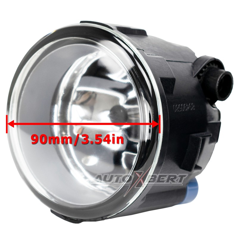 2x 12V Fog Lights Driving Lamp For Nissan Infiniti G25 G37 Q60 Sedan 2010-2014