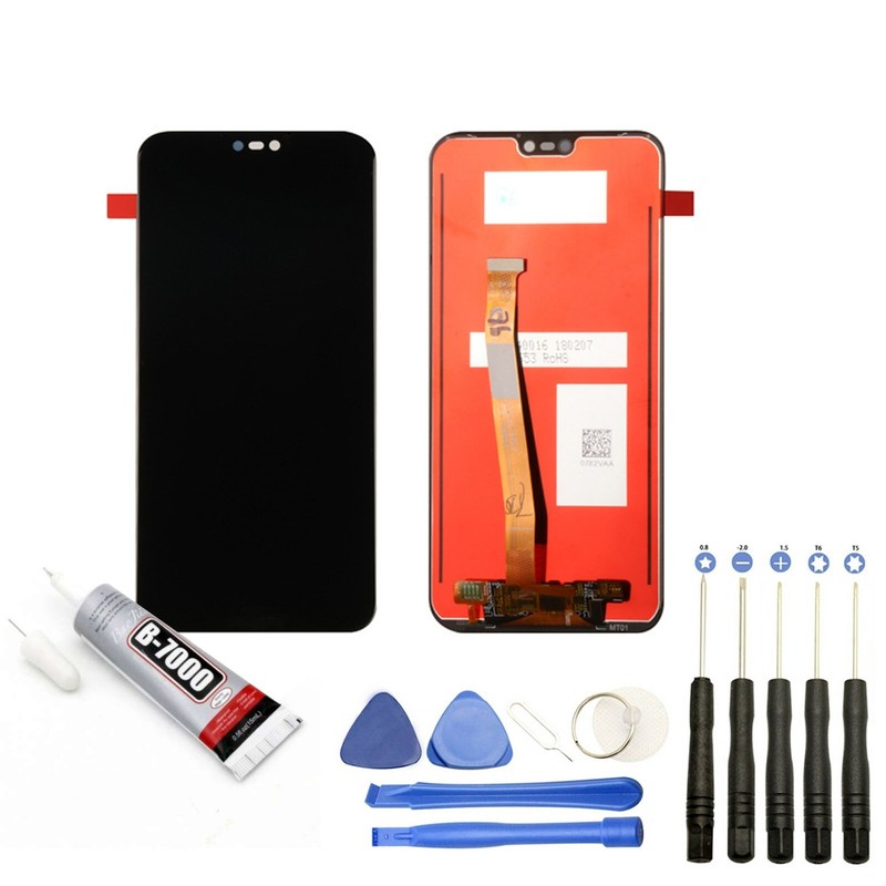 Ecran Complet: Vitre Tactile + Lcd Pour Huawei P20 5.8