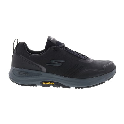 

Skechers Go Walk Outdoor-Gran 216423 Мужские черные парусиновые спортивные походные туфли, Черный, Skechers Go Walk Outdoor-Gran