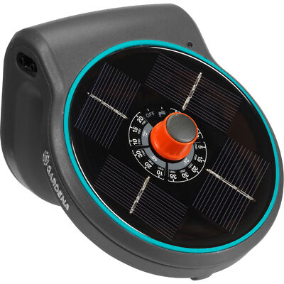 GARDENA Solar-Bewässerung AquaBloom Set, Bewässerungssteuerung, grau