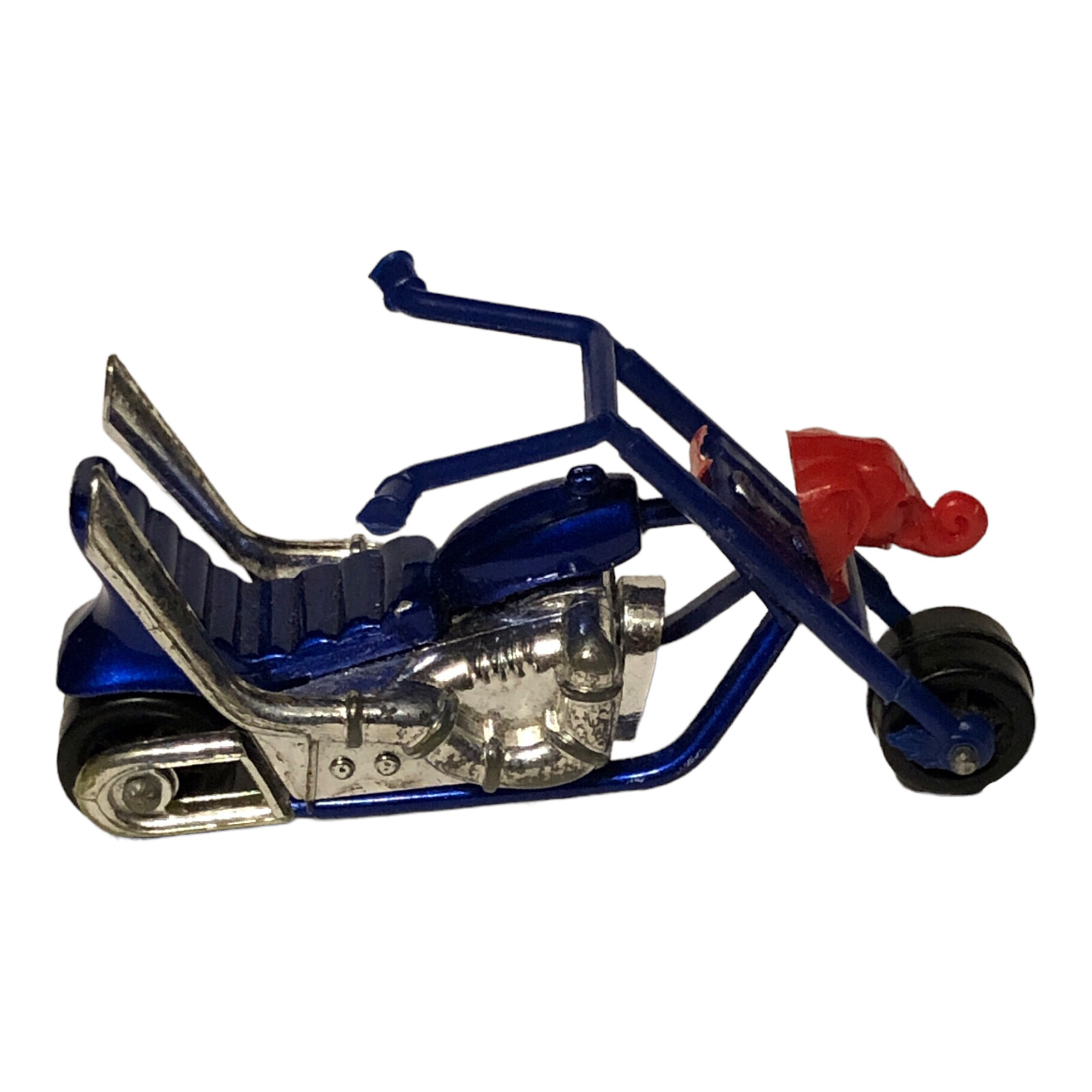 1972 Matchbox Superfast Chopper No. 71 JUMBO JET Blue Motorcycle Bike