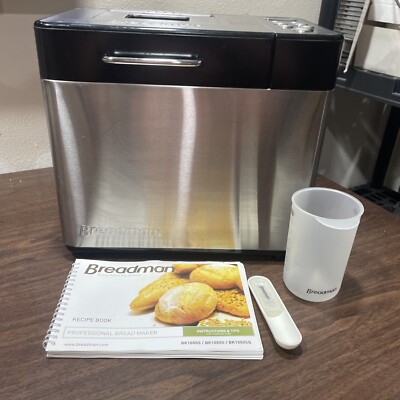 Breadman Professional BK1050S 2lb Bread Maker - Stainless Steel