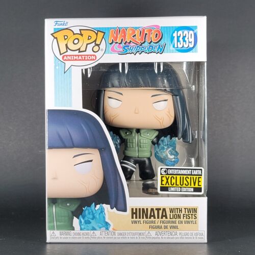 Funko Pop Naruto Shippuden Hinata with Twin Lion Fists Entertainment Earth  Excl - Helia Beer Co