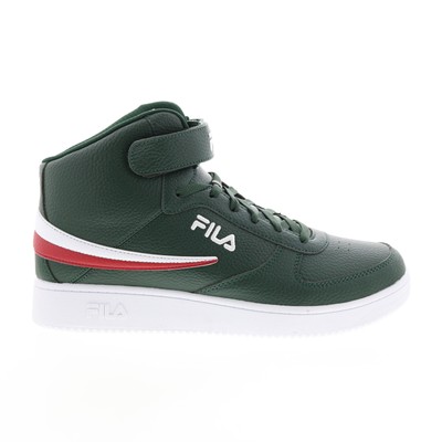 

Fila A-High 1CM00540-064 Мужские зеленые синтетические кроссовки для образа жизни, Зеленый, Fila A-High