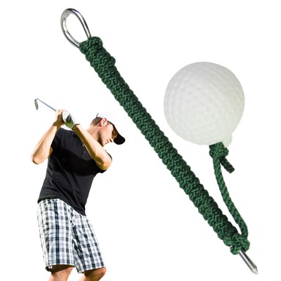 Golf Swing Trainer Rope Ball Golf Practice Tools for Improving Swing Accuracy 