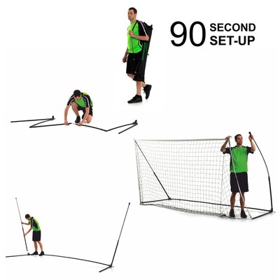 KICKSTER Portable Soccer Goal 12x6'