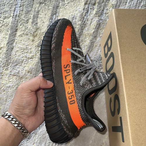 ADIDAS ORIGINALS SIZE 9.5 - ADIDAS YEEZY BOOST 350 V2 LOW CARBON BELUGA