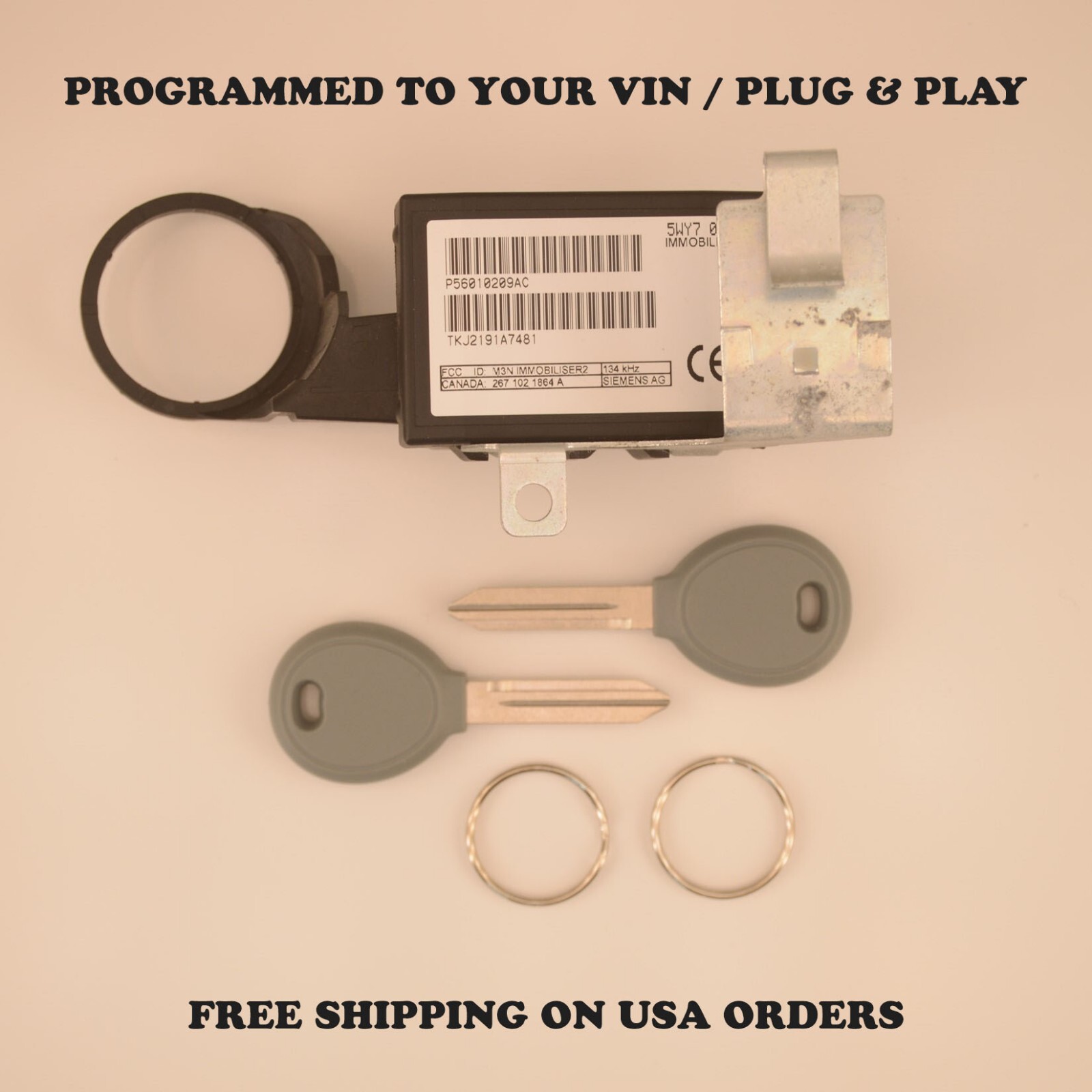 2001-2006 Jeep Wrangler 2002-2004 Liberty Immobilizer
