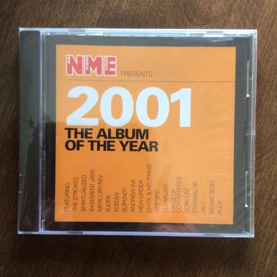 NME 2001 Album Of The Year UK CD Sealed! Strokes Spiritualized Bjork Gorillaz