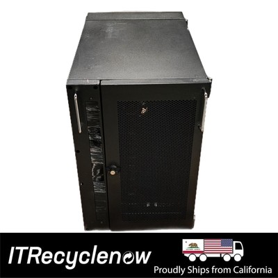 Tripp Lite SRW6U Series 6U Wall Mount Rack Enclosure Cabinet Vertical Filtered