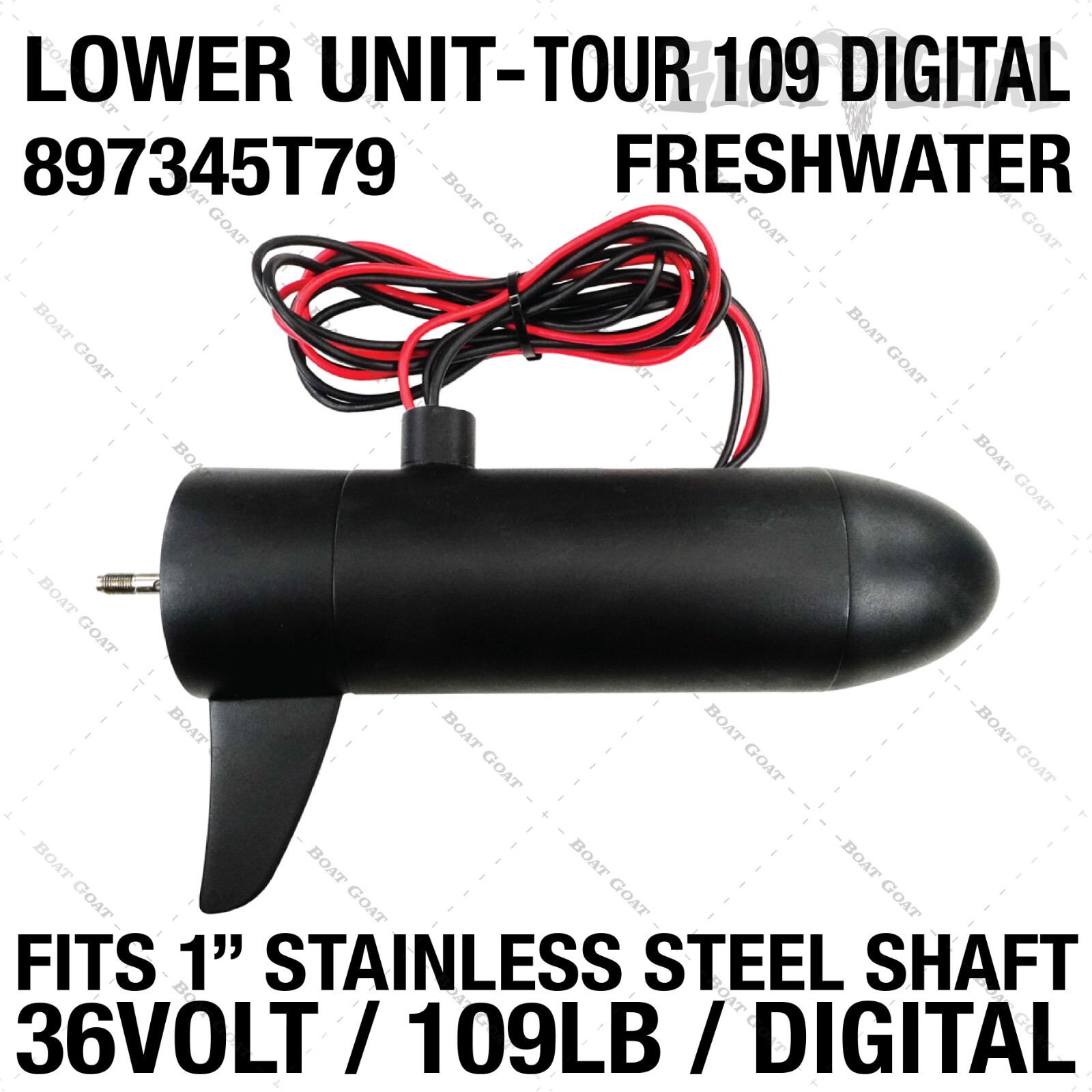 MotorGuide Lower Unit - Tour Series - 109lb / 36 Volt