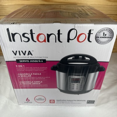 instant pot viva 6 qt multi use 9 in 1 pressure cooker stainlesspurple new 304816799547