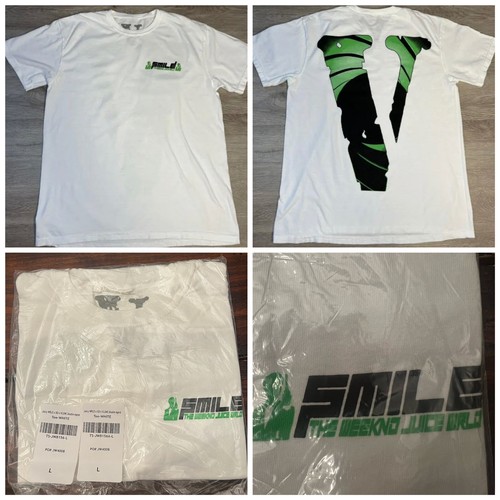Juice Wrld x XO x Vlone コラボ★Double Agent 半袖Tシャツ VLONE x Juice Wrld x The Weekend XO Double Agent Tee Shirt