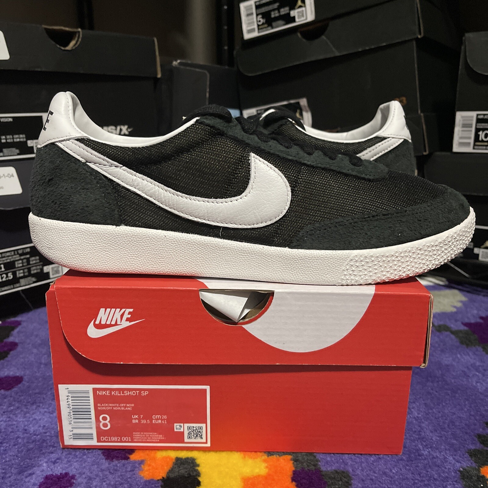 nike killshot off noir