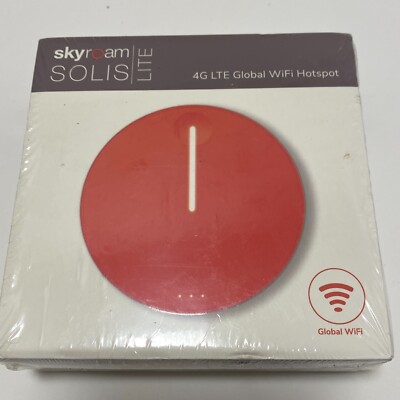 Skyroam Solis Lite 4G LTE Global WiFi Hotspot App Control 10 Device Share Charge