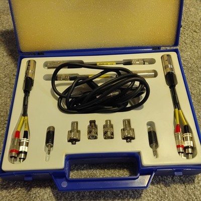 VINTAGE RS MONO RECORDING KIT CABLES AND ADAPTORS SET 480-298 