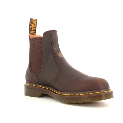 Pre-owned Dr. Martens A23us Unisex Boot 27486201 2976 Ys Crazy Horse In Brown