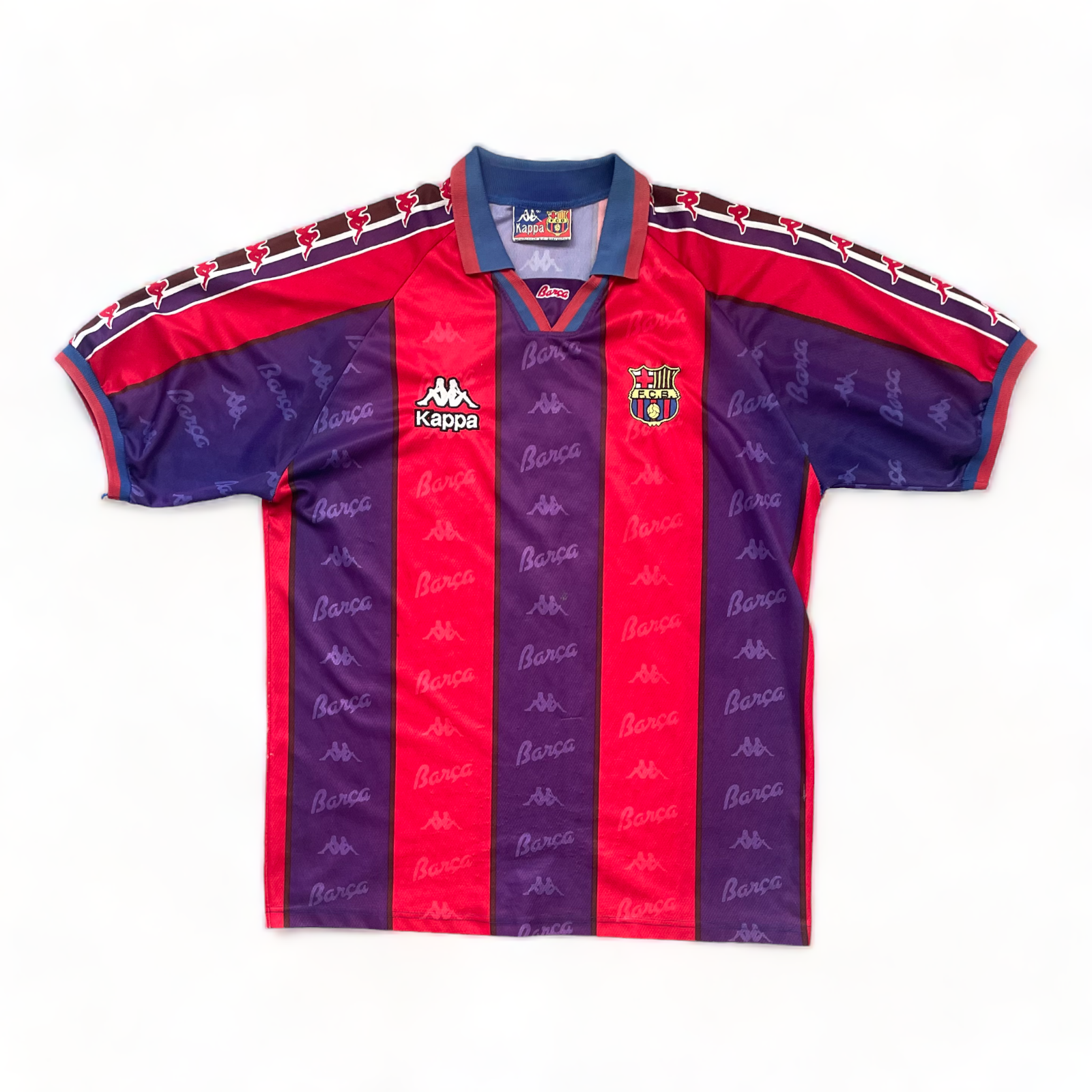 1995-97 Barcelona Ronaldo #9 Football Shirt Vintage Rare