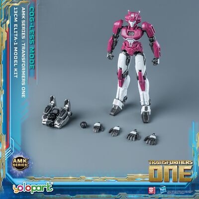(Pre-Order) TRANSFORMERS ONE AMK (Cog-less Mode) ELITA-1 Model Kit