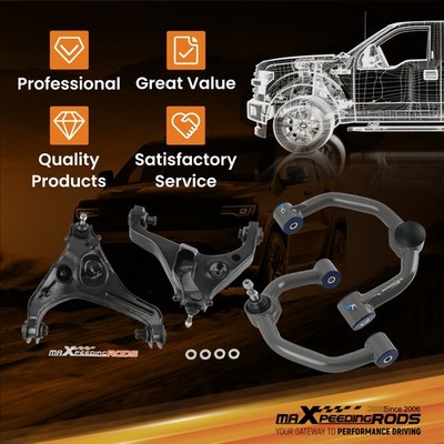 MaXpeedingrods Front Upper Lower Control Arms 0-2