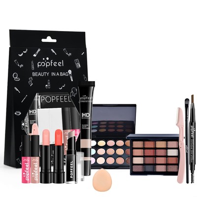 Pure Vie All-in-One Holiday Makeup Gift Set Essential Starter Full Makeup Kit...