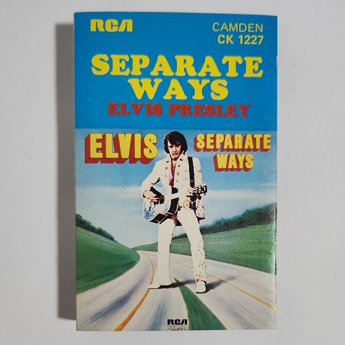 ELVIS PRESLEY - 'Separate Ways' Cassette Tape Album 1972