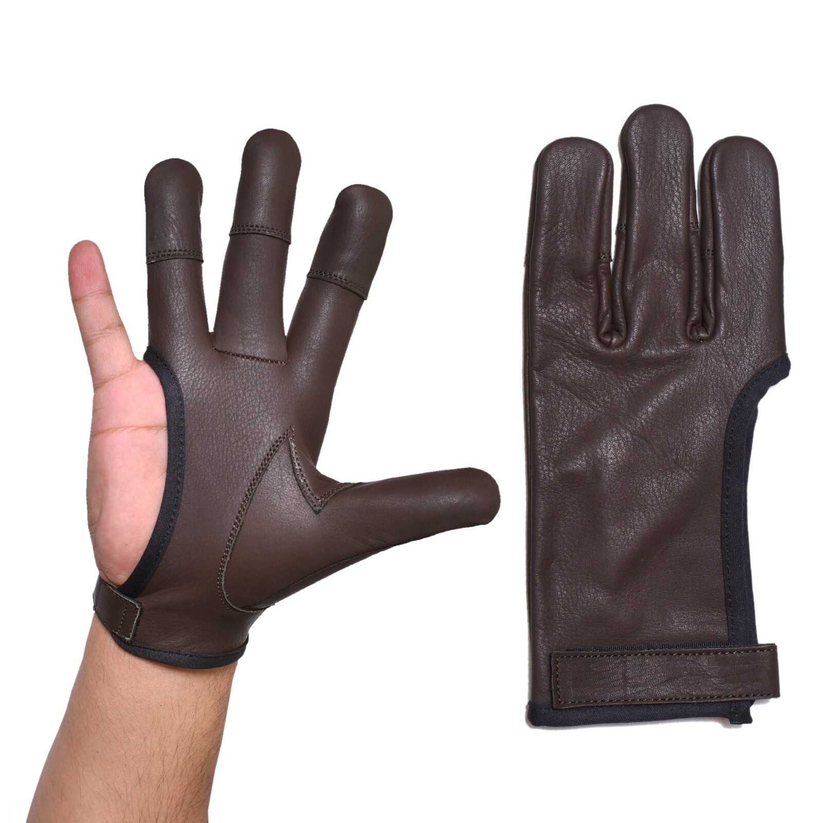 4 Finger Archery Glove Right Hand- Hunting Gloves Brand New 