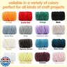 Chunky Yarn for Hand Knitting- Velvet Chenille Tube Yarns- Jumbo Yarns for Blankets, Pet Beds, Machine Washable (0.66 Lb/18.59 Yd), Easy No-Tool Arm Knitting and Crochet Project Yarn, Black