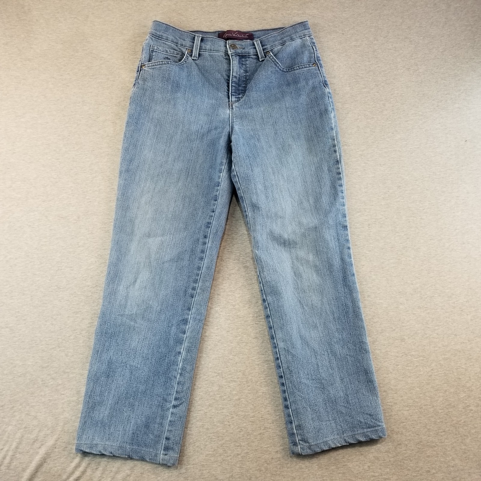Gloria Vanderbilt Jeans Women's Sz 4p Amanda Nice Quality MedWash Normcore Comfy