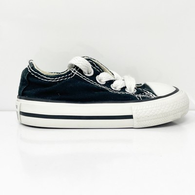 

Converse Boys Chuck Taylor All Star OX 7J235 Черные повседневные кроссовки, размер 3, Черный, Chuck Taylor All Star OX