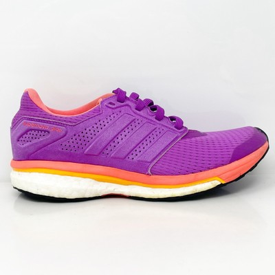 

Adidas Womens Supernova Glide 8 BB4036 Фиолетовые кроссовки для бега, размер 6, Фиолетовый, Supernova Glide 8