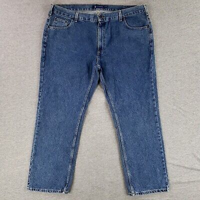 Lanesboro 44x30 Blue Jeans Denim Work Pants Classic Stone Wash