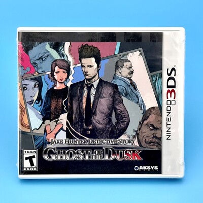 Jake Hunter Detective Story: Ghost of the Dusk (Nintendo 3DS) Brand New Sealed