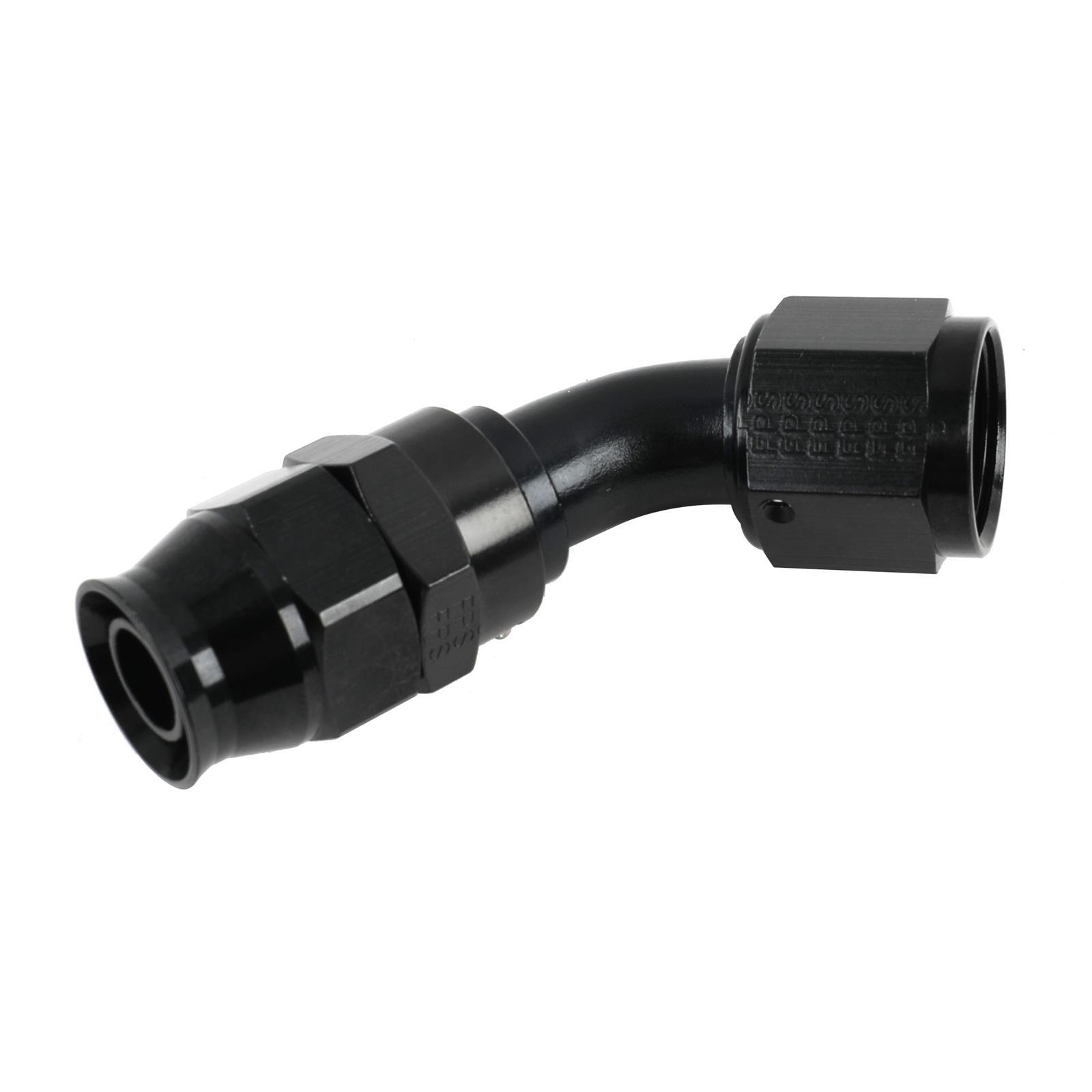 Fragola Hose Fitting #10 60-Degree PTFE Black 686010-BL Fragola Hose Fitting #10 60-Degree PTFE Black 686010-BL
