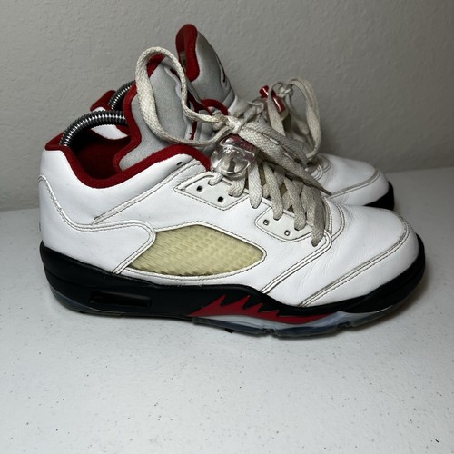 Air Jordan 5 Low Golf Fire Red Shoes Men's Size 7 CU4523-100