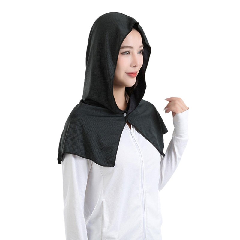 U-shaped Hoodie Cooling Towel Beach Camping Gym Sun Protection for Men Women