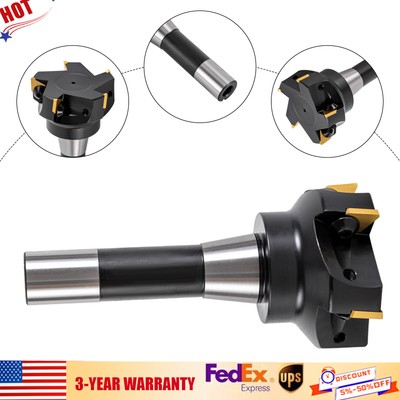 Indexable End Mill 3-inch Cutting Depth R8 Shank Milling Cutter TPCN32PDTR Blade