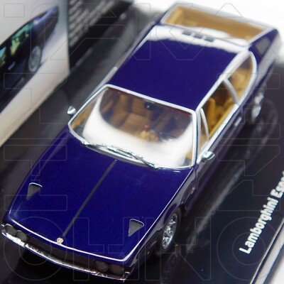 LAMBORGHINI ESPADA 1968 SANT'AGATA COLLECTION 1:43 MINICHAMPS PMA 436103300 BLUE