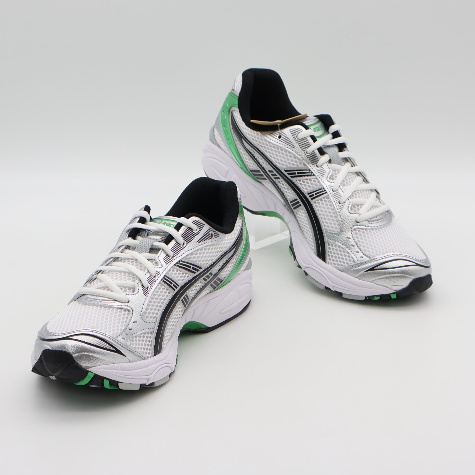 Pre-owned Asics 1201a019-110  Gel-kayano 14 White Malachite Green (men's)