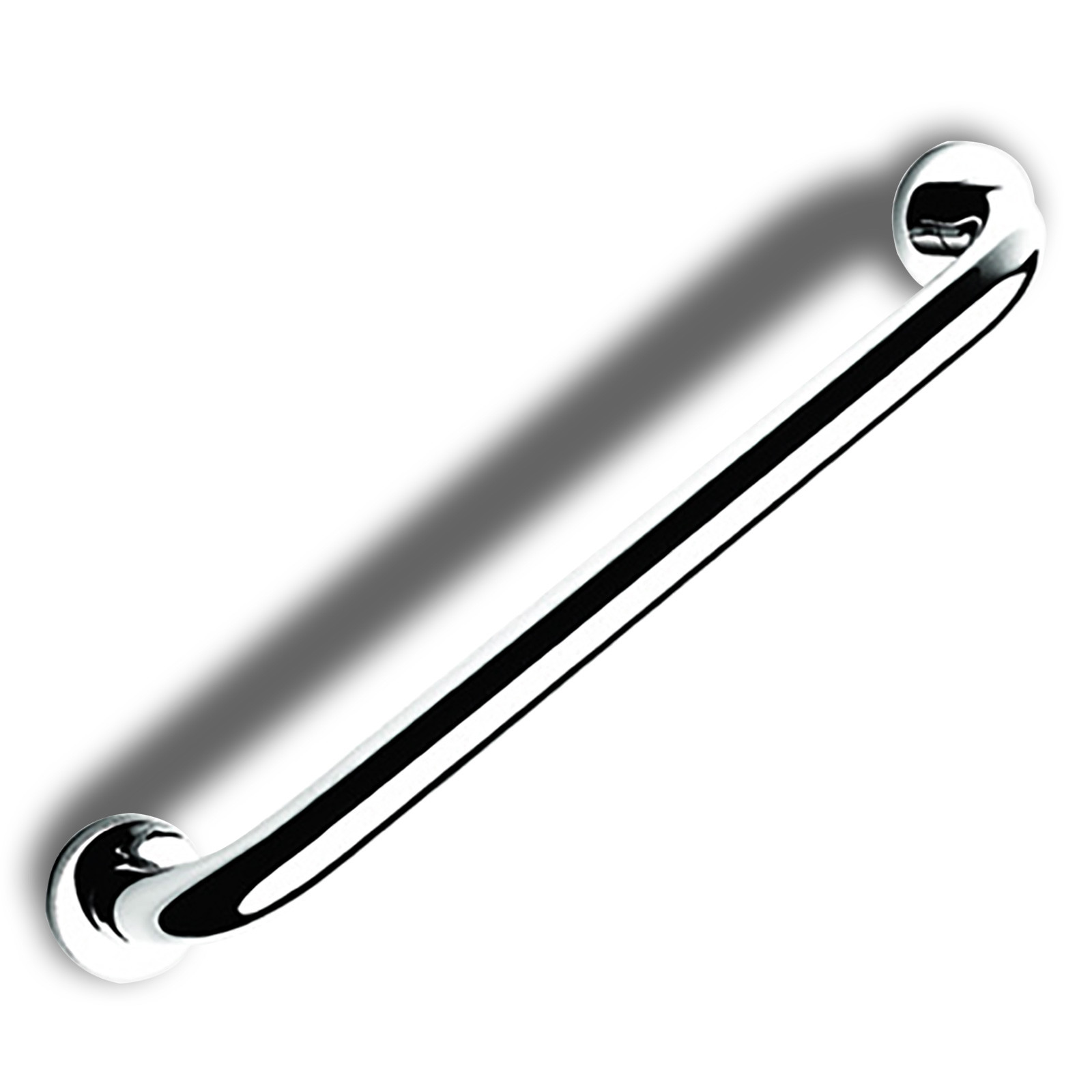 Maniglione Doccia Acciaio Bagno Aiuto Disabili Anziani Sicurezza Vasca 50cm dfh