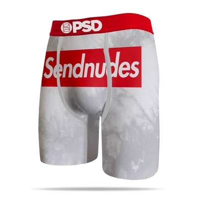 

Мужские трусы-боксеры PSD белого цвета Sendnudes, White/red