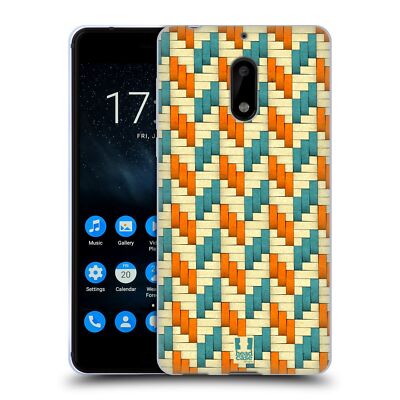 HEAD CASE DESIGNS WOVEN PAPER PATTERN SOFT GEL CASE FOR NOKIA PHONES 1