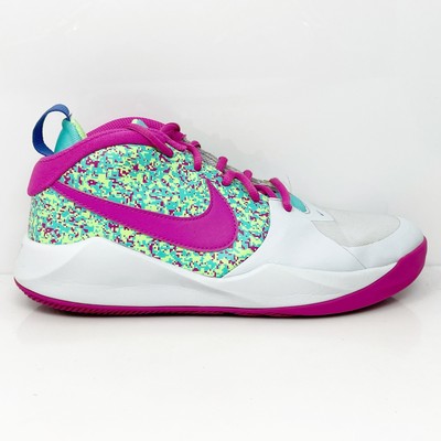 

Белые баскетбольные кроссовки Nike Girls Team Hustle D 9 DC1993-001, размер 7 лет, Белый, Team Hustle D 9
