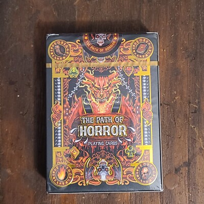 The Path of Horror Playing Cards by 99Fox Monsters Demons Creatures