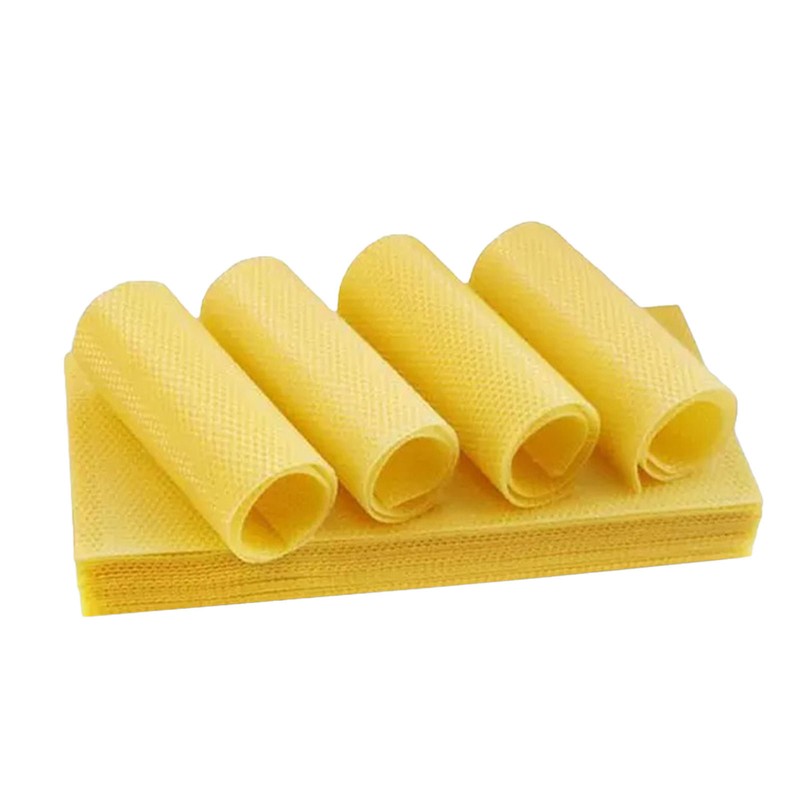 Wax Foundation Sheets 10 PCS Beeswax Sheet DIY Candle Making Kit