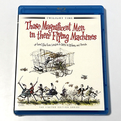 Those Magnificent Men In Their Flying Machines (Blu-ray, Twilight Time) COMPLETE