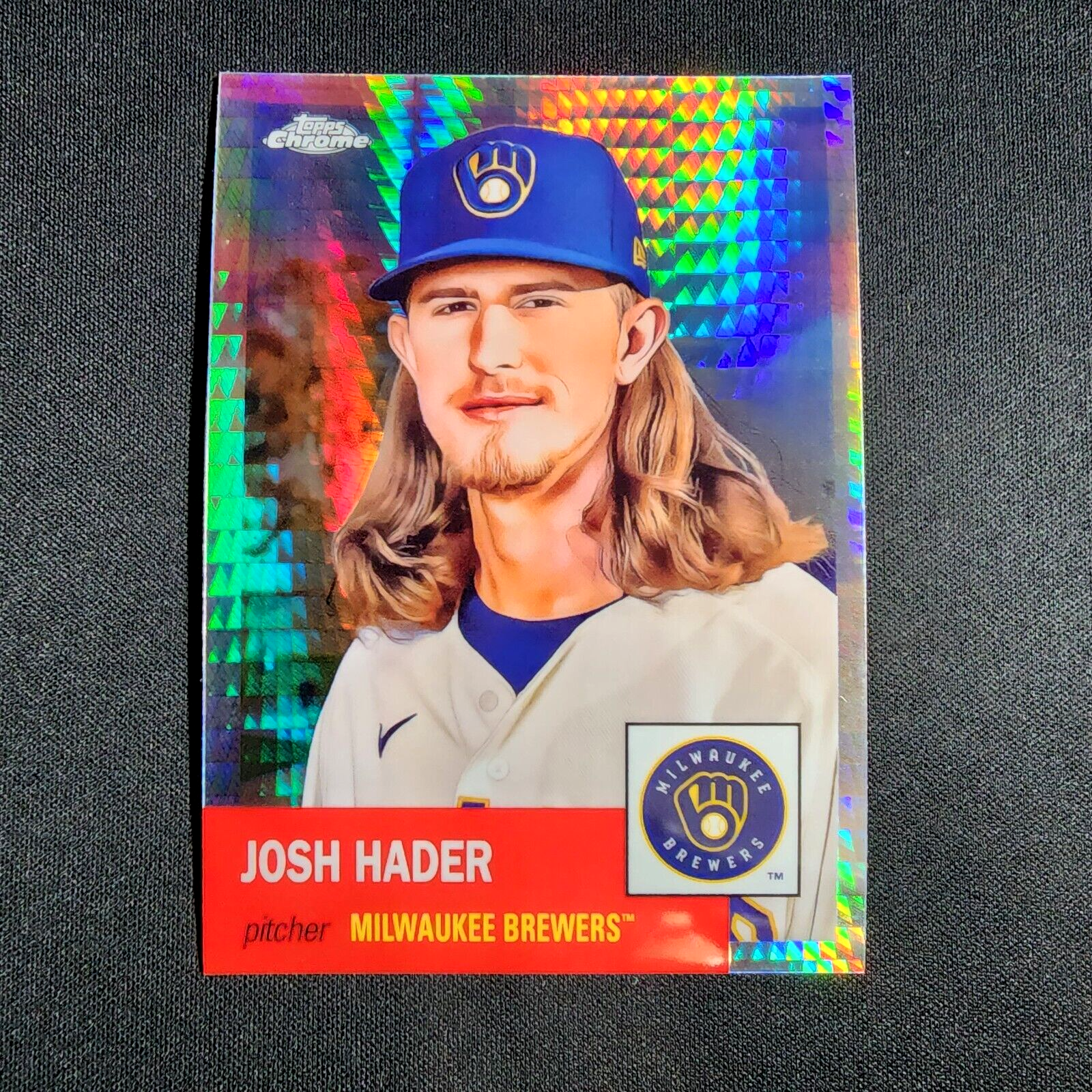 直筆サイン topps now CORBIN BURNES JOSH HADER 直筆サイン